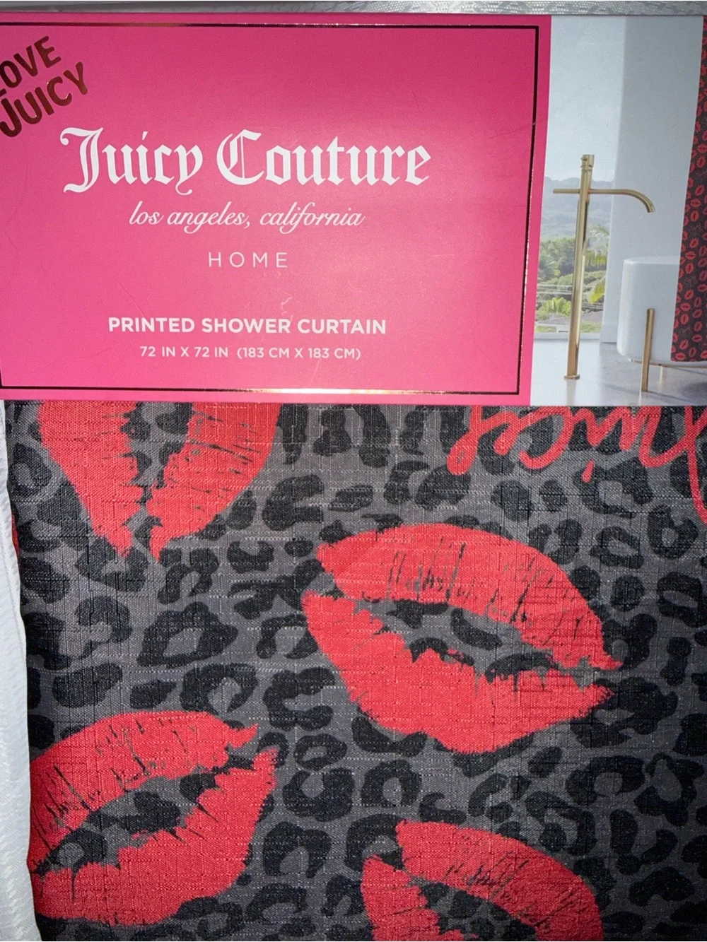 Juicy Couture bold red